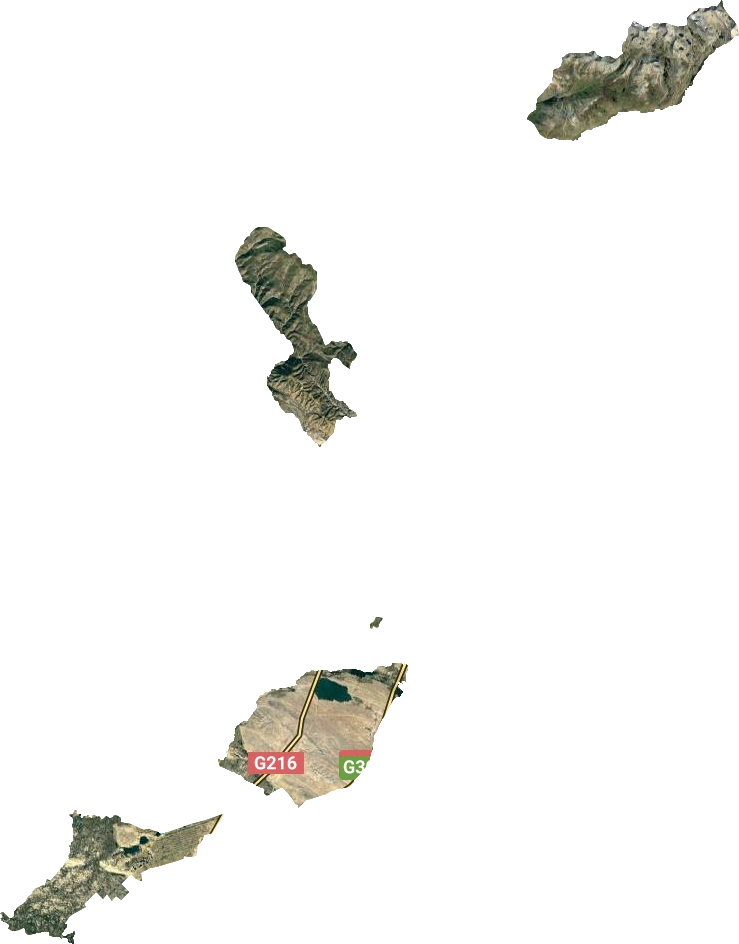 巴里巴盖乡卫星图
