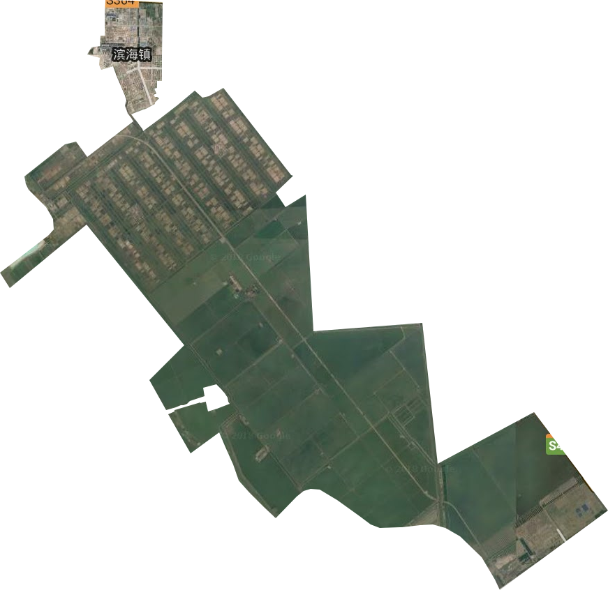 南堡经济开发区卫星图