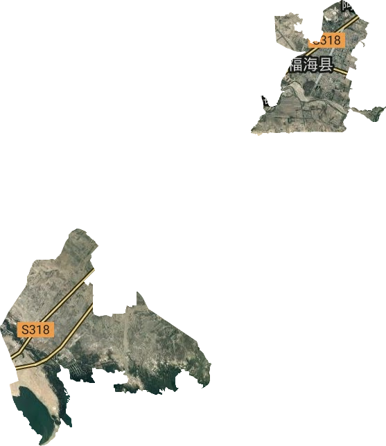 福海镇卫星图