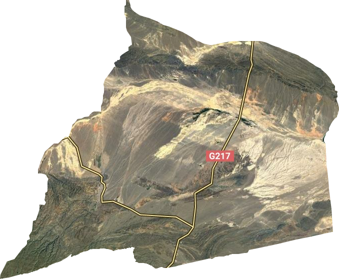喀尔交乡卫星图