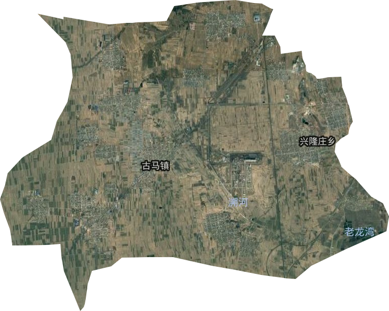 古马镇卫星图