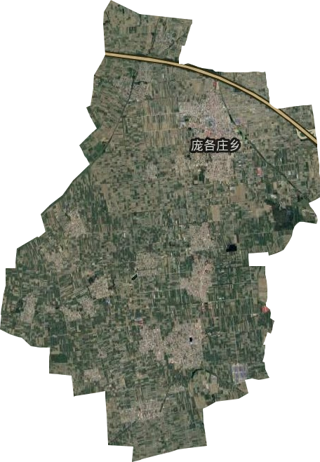 庞各庄乡卫星图