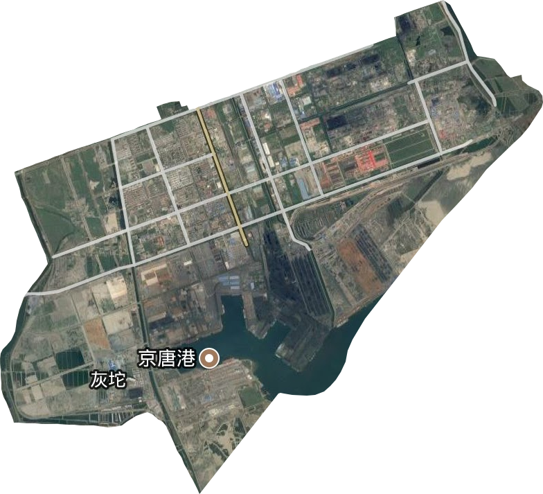 海港区卫星图