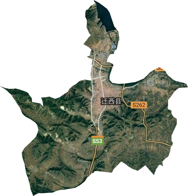兴城镇卫星图