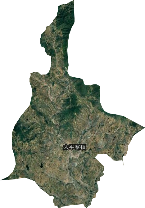 太平寨镇卫星图