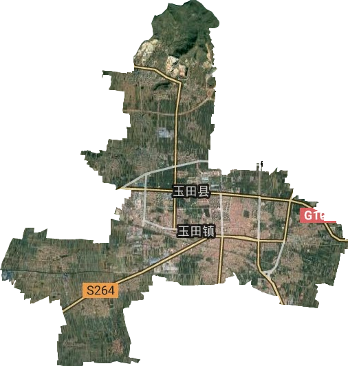 玉田镇卫星图
