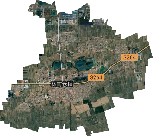 林南仓镇卫星图