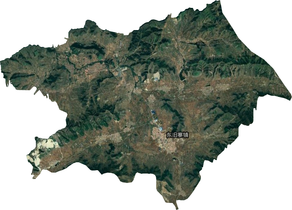 东旧寨镇卫星图
