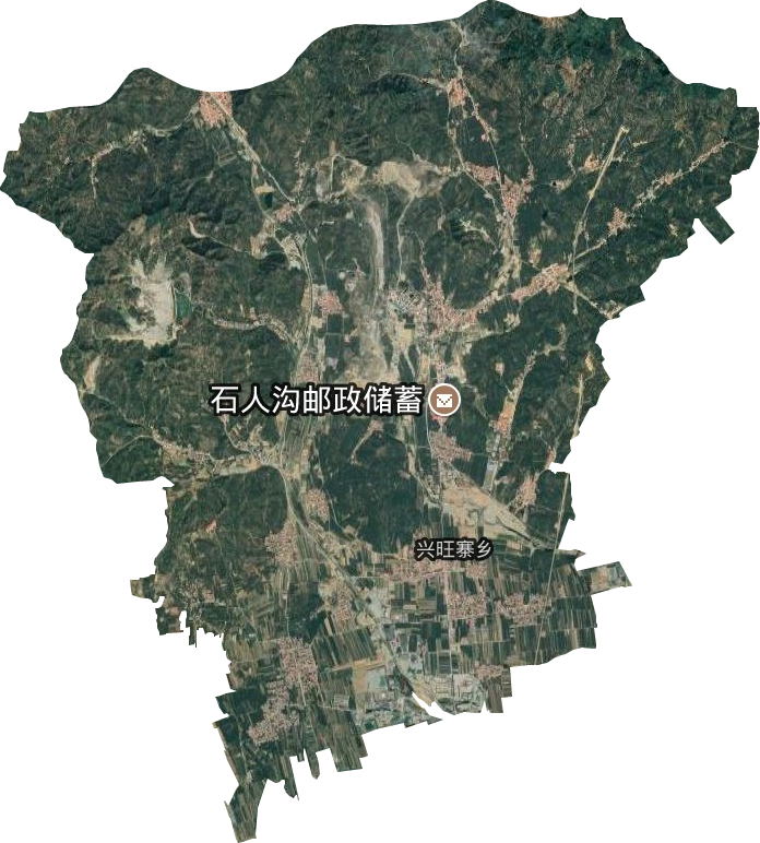 兴旺寨乡卫星图