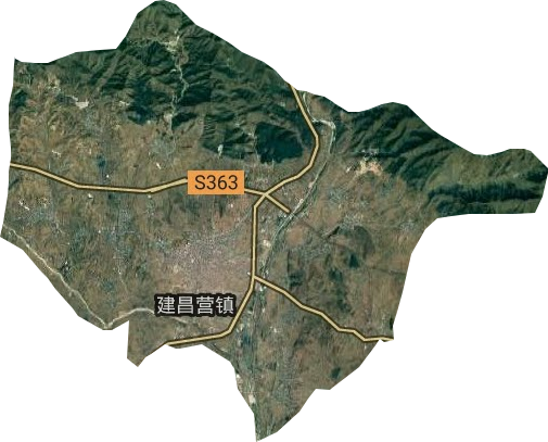 建昌营镇卫星图