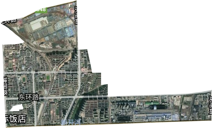 东环路街道卫星图