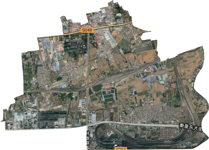 东港镇卫星图