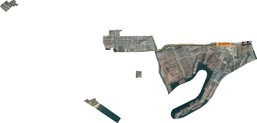 船厂路街道卫星图
