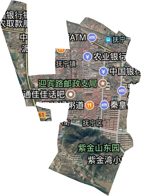 骊城街道卫星图