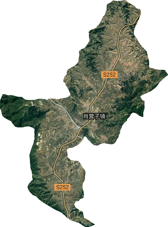 肖营子镇卫星图