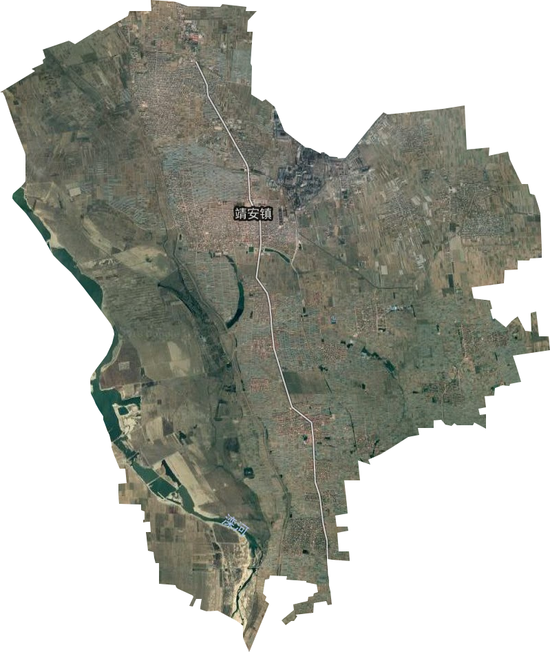 靖安镇卫星图
