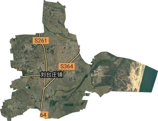 刘台庄镇卫星图
