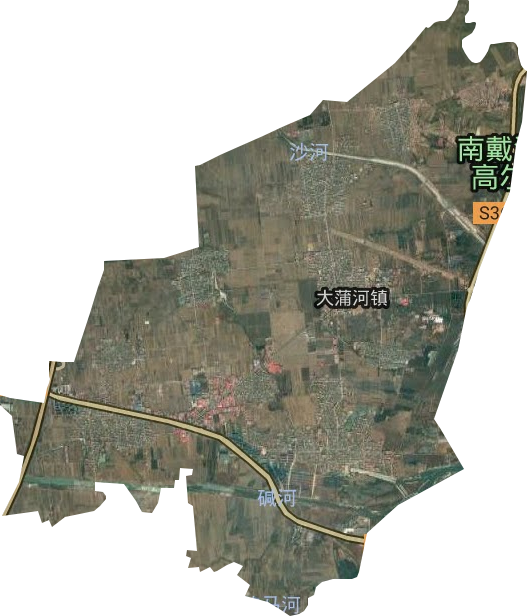 大蒲河管理处卫星图