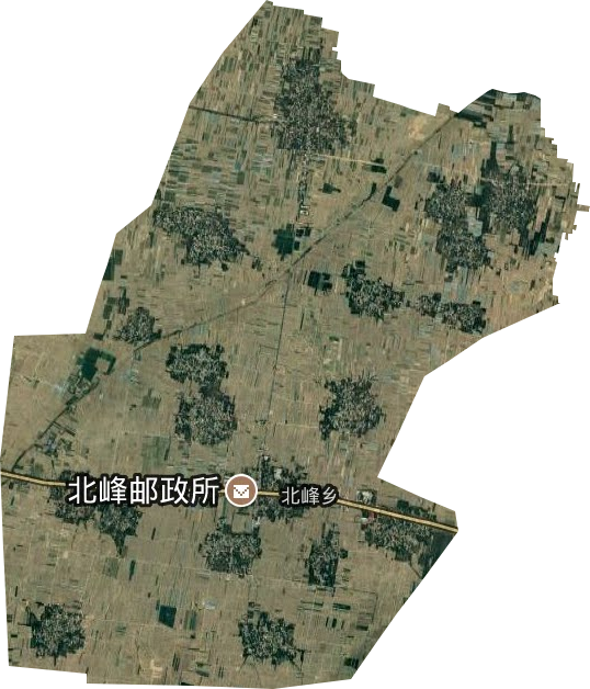 北峰乡卫星图