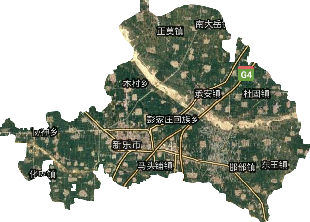 新乐市卫星图