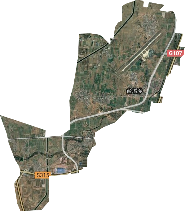 台城乡卫星图