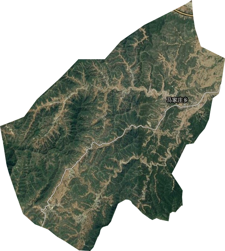 马家庄乡卫星图