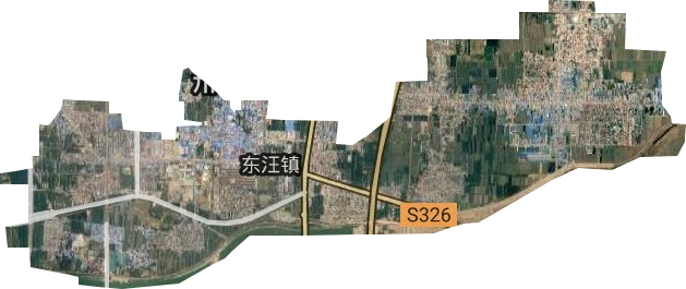 东汪镇卫星图