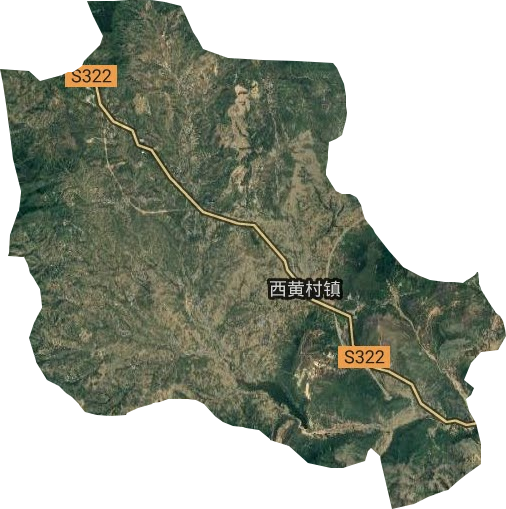 西黄村镇卫星图