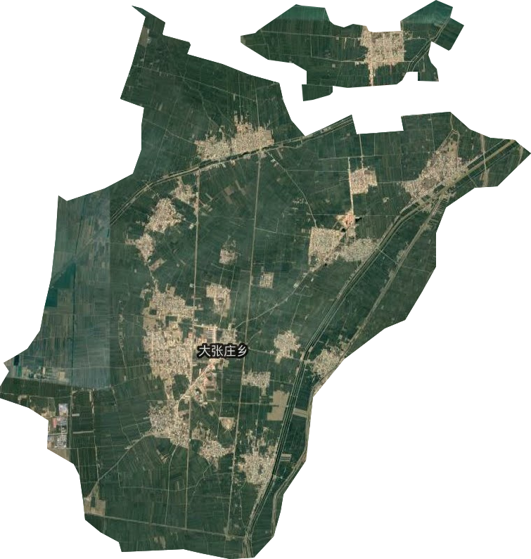 大张庄乡卫星图
