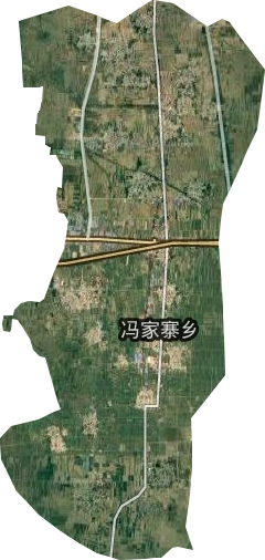 冯家寨乡卫星图