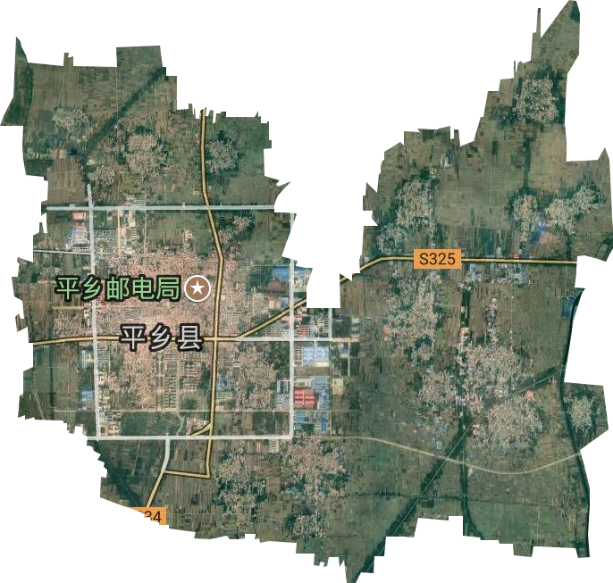 丰州镇卫星图