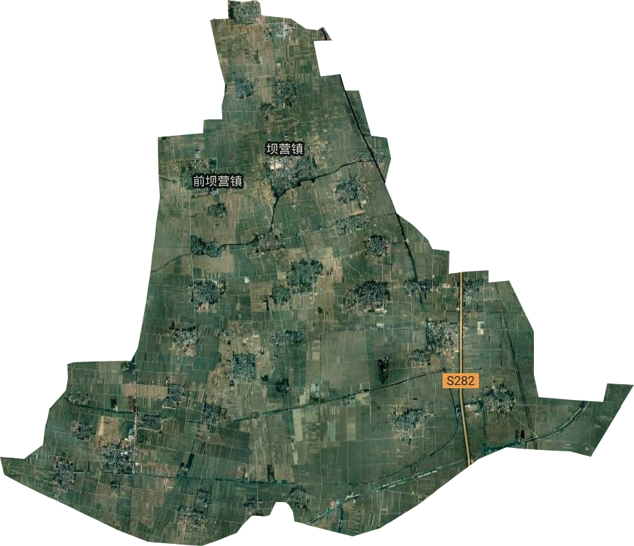 坝营镇卫星图