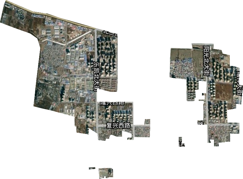韩村乡卫星图