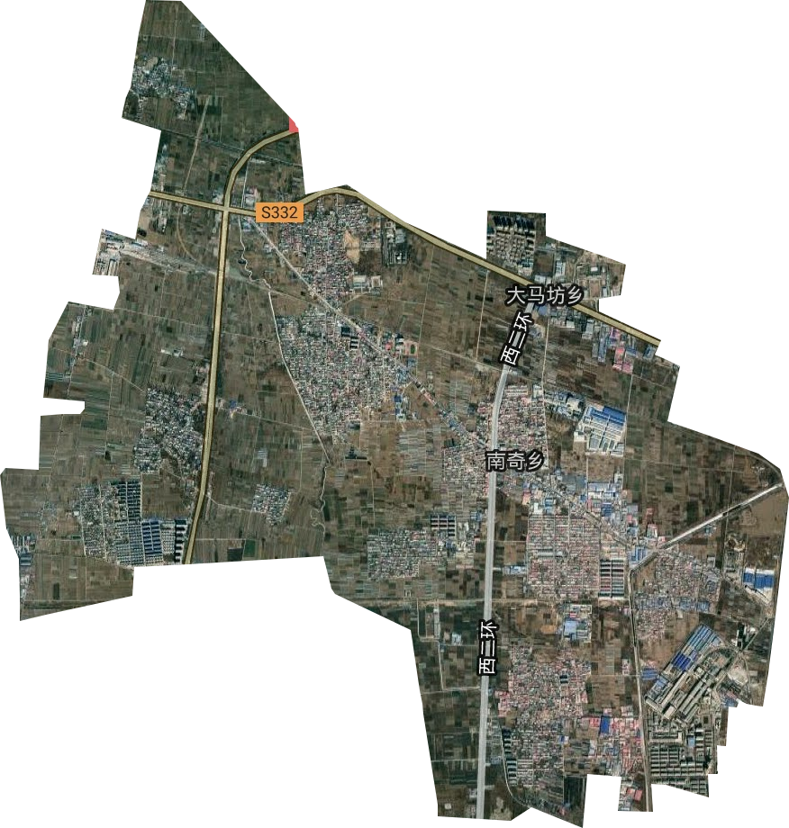 南奇乡卫星图