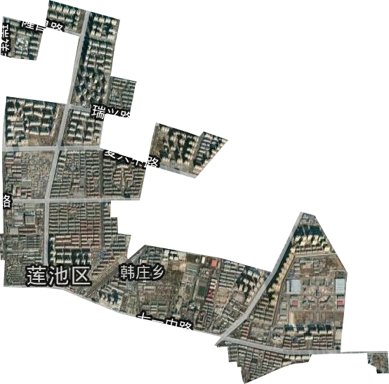 五四路街道卫星图