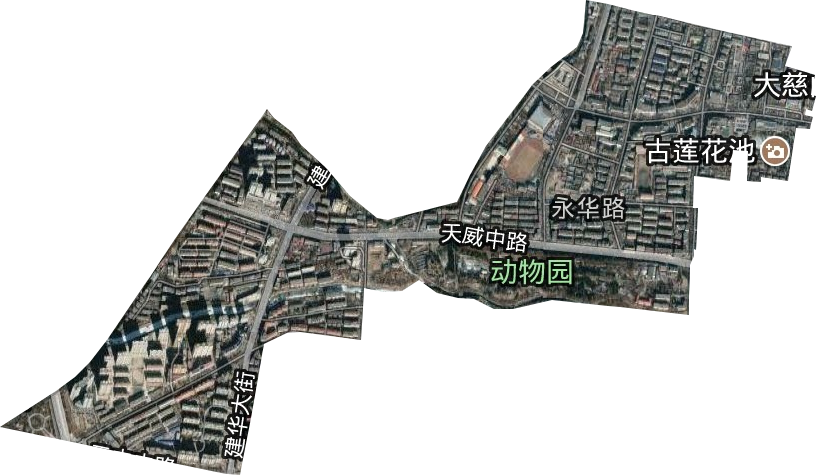 永华街道卫星图
