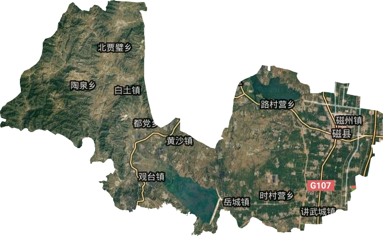 磁县电子地图高清版大图图片