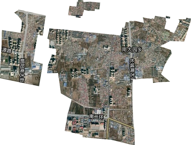 南大园乡卫星图