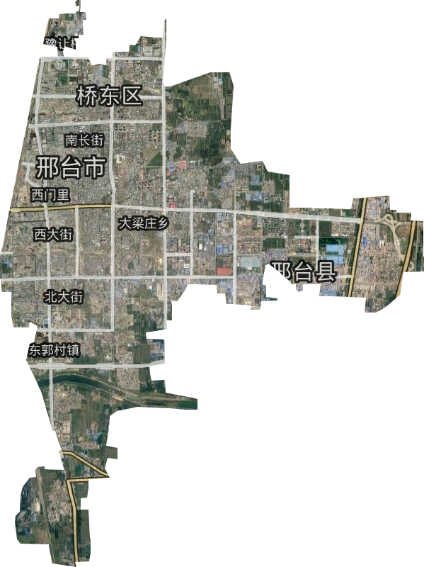 桥东区卫星图