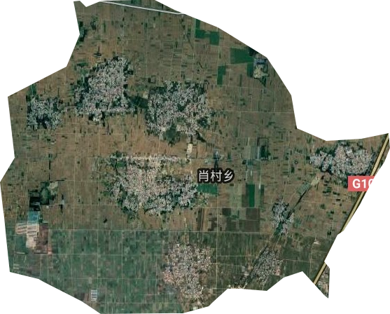 肖村乡卫星图