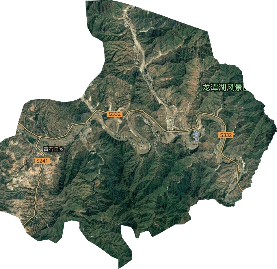 黄石口乡卫星图