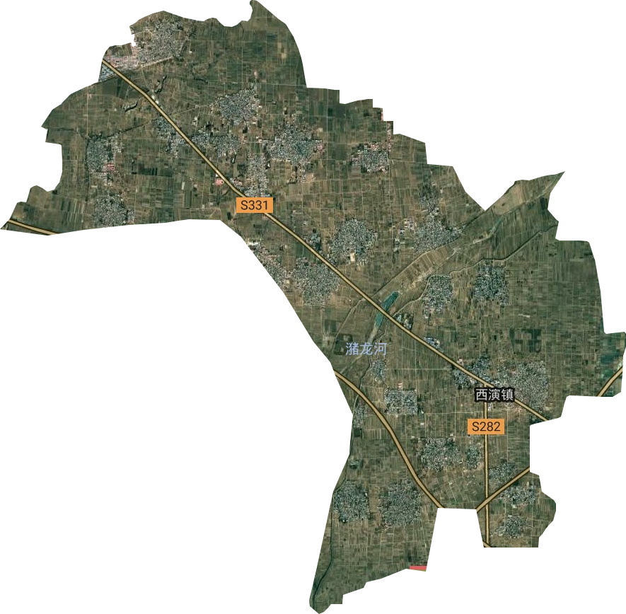 西演镇卫星图