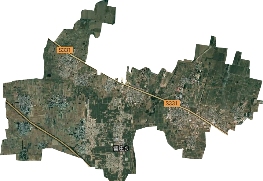 晋庄乡卫星图