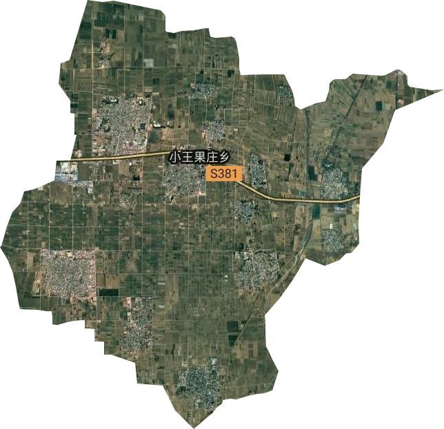 小王果庄乡卫星图