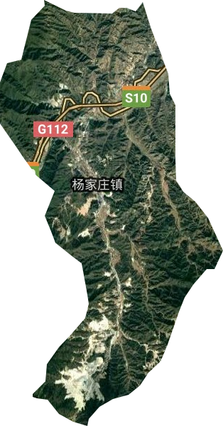 杨家庄镇卫星图