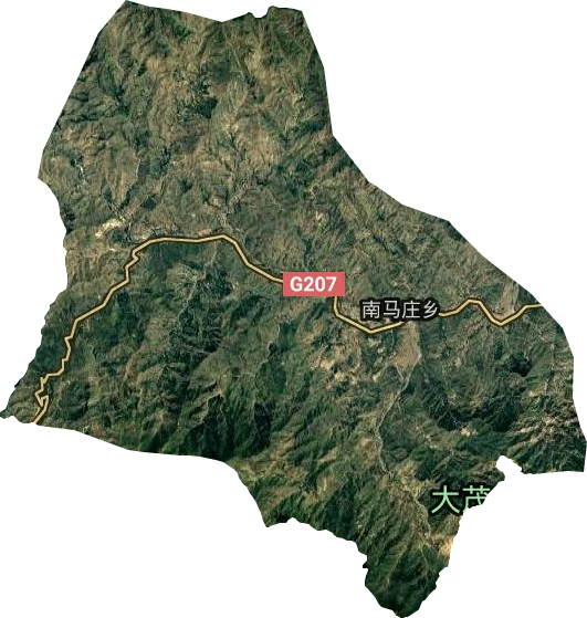 南马庄乡卫星图