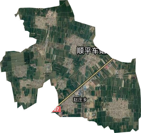 赵庄乡卫星图