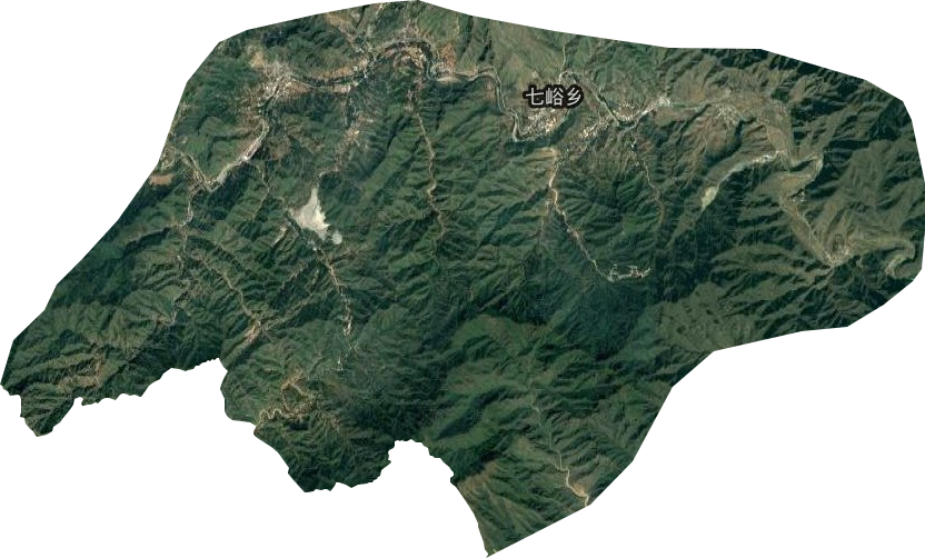 七峪乡卫星图