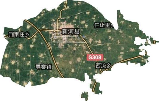 新河县卫星图