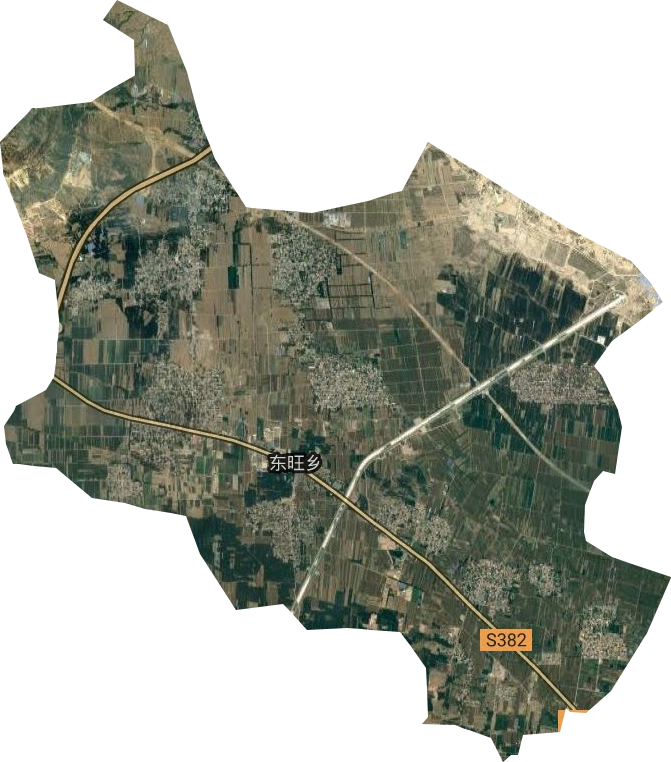 东旺乡卫星图